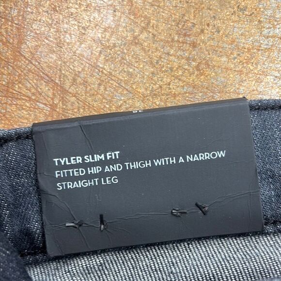 J Brand Tyler Slim Fit Black Straight Leg Jeans - Picture 3 of 6